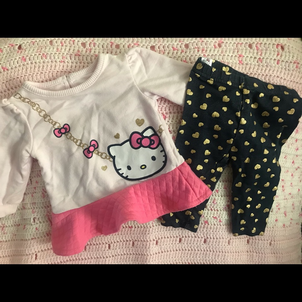 Hello Kitty Winter Set for Baby Girls